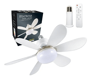 Ventilador De Teto Com Led 40w LAY