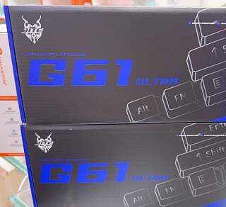 Teclado Mecânico Sem Fio RGB Jite G61 Ultra