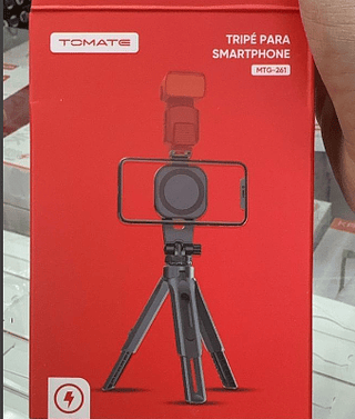 Mini Tripe Magnético para Smartphone com Magsafe Tomate