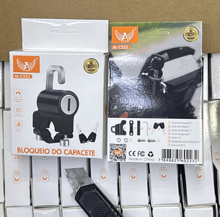 Bloqueador de Capacete de Motocicleta para Guidão LTOMEX