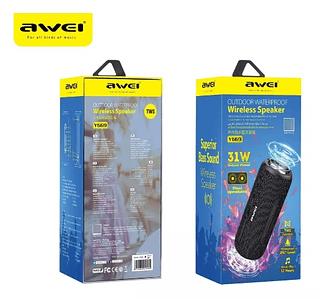 Caixa de som 31W ipx 7