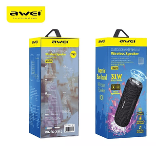 Caixa de som 31W ipx 7