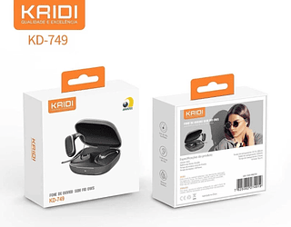 Fone de Ouvido Sem fio Bluetooth Condução de Ar OWS Kaidi