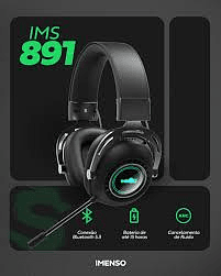 Headset Bluetooth Gamer Imenso Cancelamento De Ruido para PS4/PS5