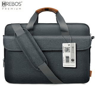 Mala para Notebook – Bolsos e Alça – 16" Hrebos