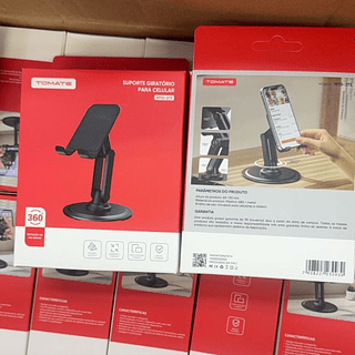 Suporte Giratorio para Celular Tomate