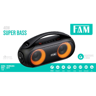 Caixa de Som 40W Super Bass Fam