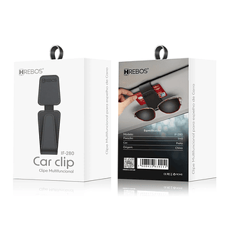 Suporte Clipe Multifuncional Car Clip Hrebos