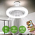 Ventilador De Teto Luz Led Com Controle Remoto
