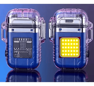 Isqueiro recarregável Com Luz