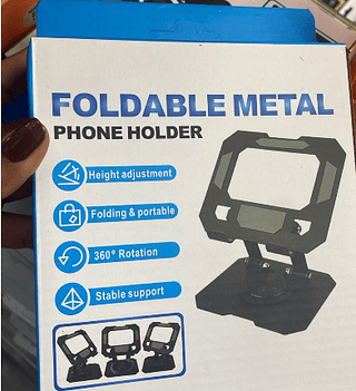 Suporte de Mesa Tablet Alumínio Dobrável 360°