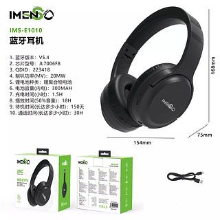 Fone de Ouvido Bluetooth Headphone Imenso