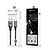 Cabo USB-C Premium Nylon Hrebos Midnight 2M