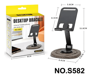 Suporte Celular Tablet Escritorio Antideslizante Metal