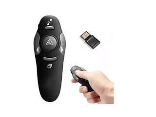 Apresentador Passador Powerpoint Slide Sem Fio Caneta Laser