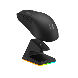 Mouse 8000 DPI Osíris Com Base de Carregamento Hrebos