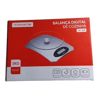 Balança Digital De Alta Precisão Para Cozinha 5kg Tomate
