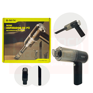 Mini Aspirador De Po Usb Portatil Recarregavel B-max