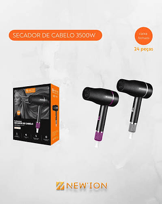 Secador de Cabelo Profissional New'Ion