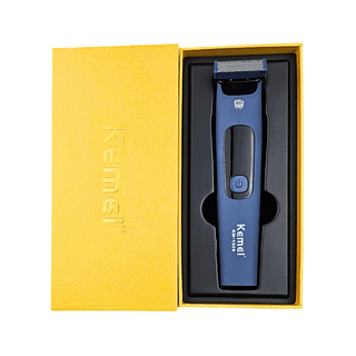 Maquina aparadora de pelos recarregável Kemei