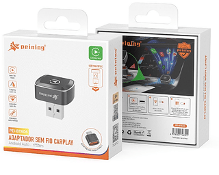CarPlay Sem Fio Android Auto Wireless Peining