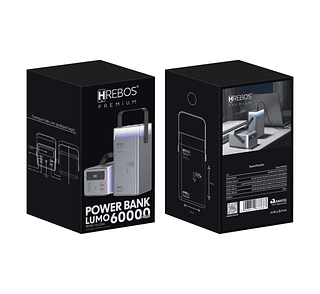 Power Bank Lumo 60000 mAh 100W para Starlink Mini Hrebos