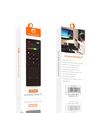 Controle Remoto Universal Tvbox / Smart Tv Hmaston