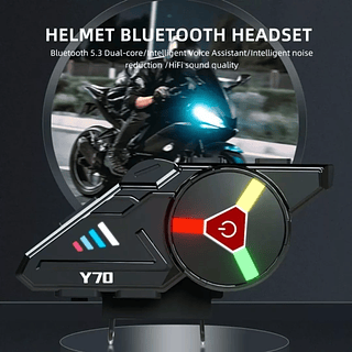 Intercomunicador Capacete De Moto Fone Bluetooth Sem Fio