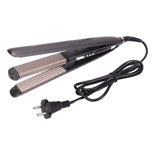 Alisador De Cabelo 2 Em 1 Modelador De Cachos Hatteker