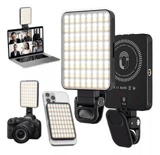 Luz De Preenchimento De Selfie Para Celular Com Imã
