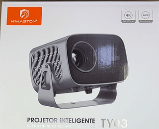 Projetor Portátil Bluetooth Wifi Hdmi Android H'Maston