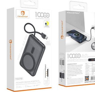 Bateria Portátil Power Bank Magsafe H'Maston