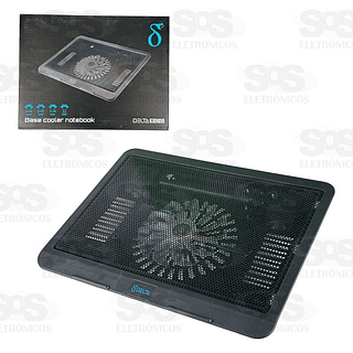 Base Com Cooler Para Notebook Aitek Delta