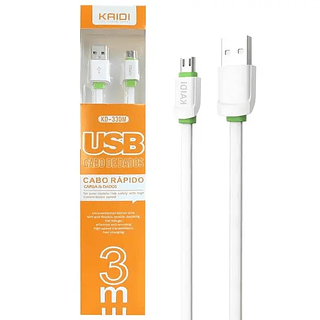 Cabo USB KAIDI 3M