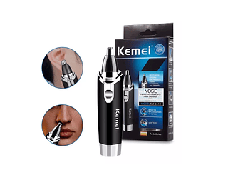 Maquina Aparador De Pelos Nariz e Orelha Kemei